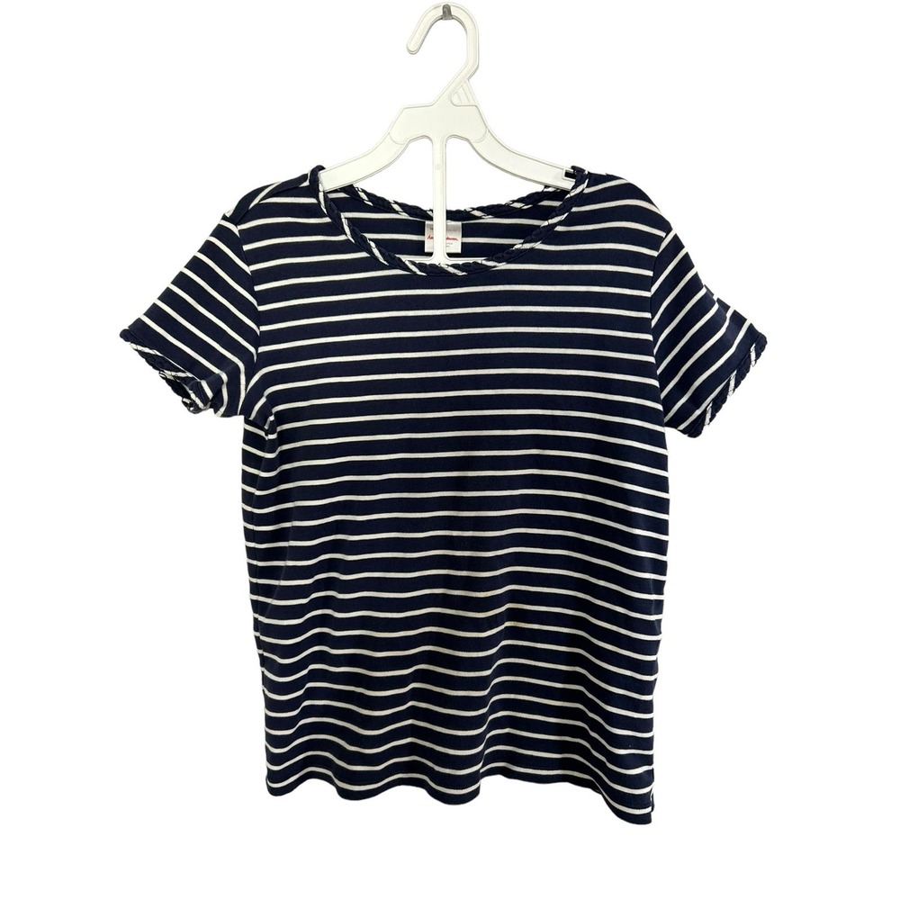 Hanna Andersson Striped Pima Cotton T-Shirt